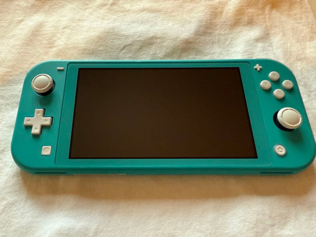 【新品ほぼ未使用】NintendoSwitch Lite ターコイズ 充電器付き
