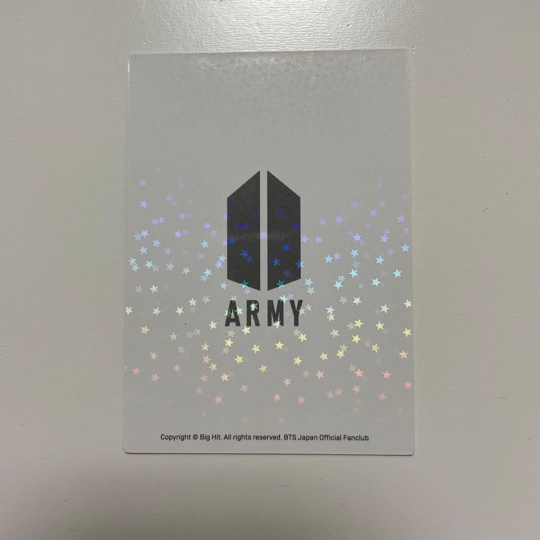 BTS ジョングク JUNGKOOKトレカ FC 継続特典 会場限定 SYS
