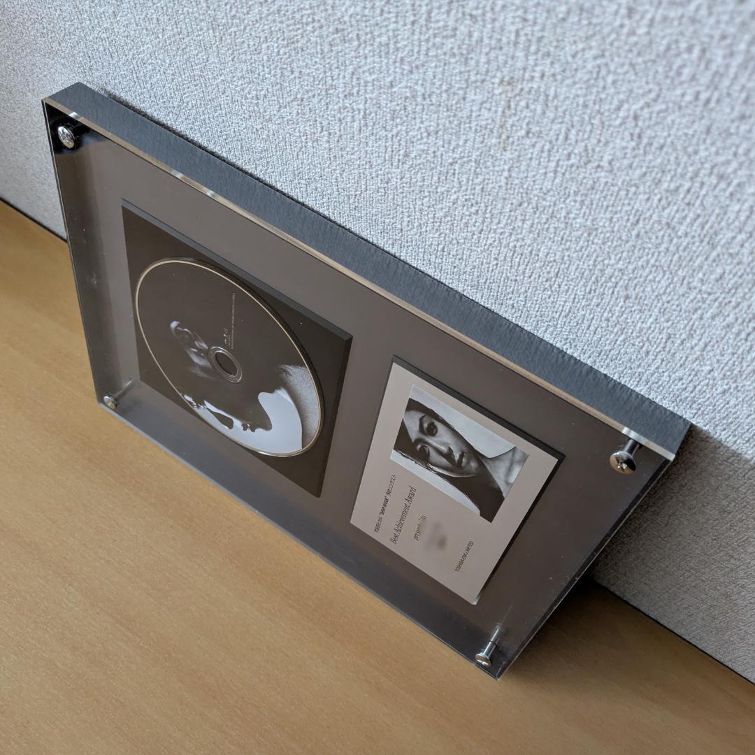 宇多田ヒカル 非売品 DEEP  予約コンテスト クリアボード額