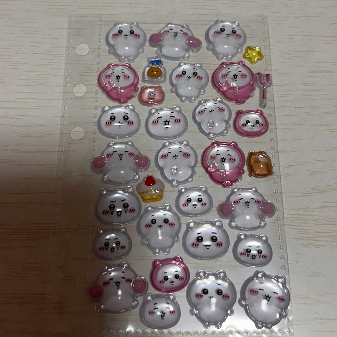 ボンボンドロップシール　たまごっち　ちいかわ　しずくちゃん　サンリオ　平成