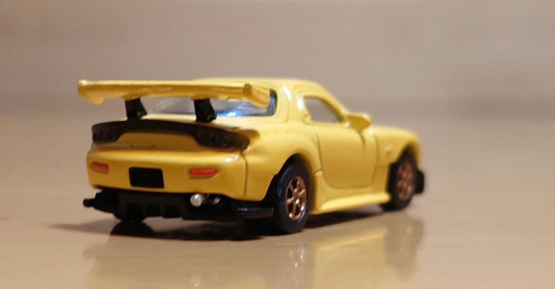 WONDAイニシャル頭文字Ｄ公道最速伝説編マツダRX-7高橋啓介ミニカー