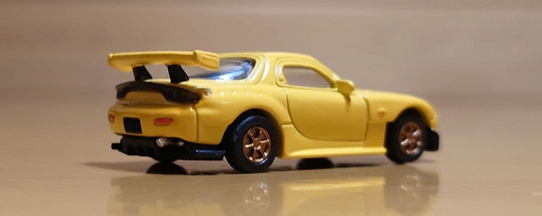 WONDAイニシャル頭文字Ｄ公道最速伝説編マツダRX-7高橋啓介ミニカー
