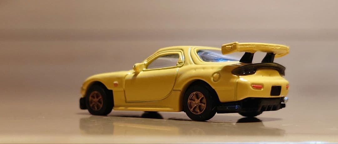 WONDAイニシャル頭文字Ｄ公道最速伝説編マツダRX-7高橋啓介ミニカー
