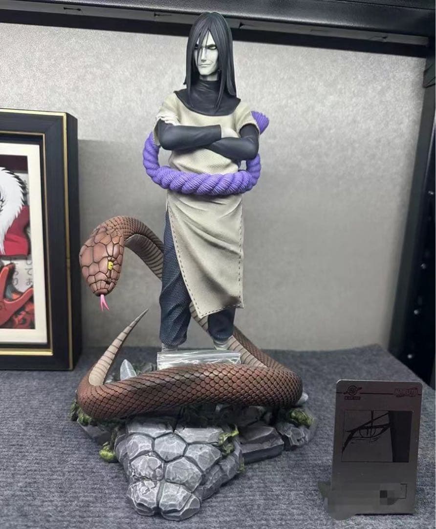 NARUTOナルト 大蛇丸 ガレージキット ガレキ スタチュー①②
