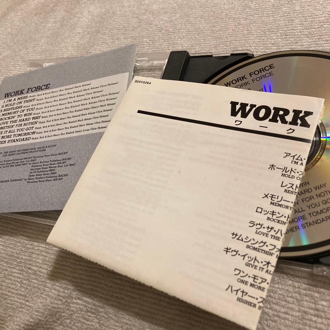国内盤 WORK FORCE