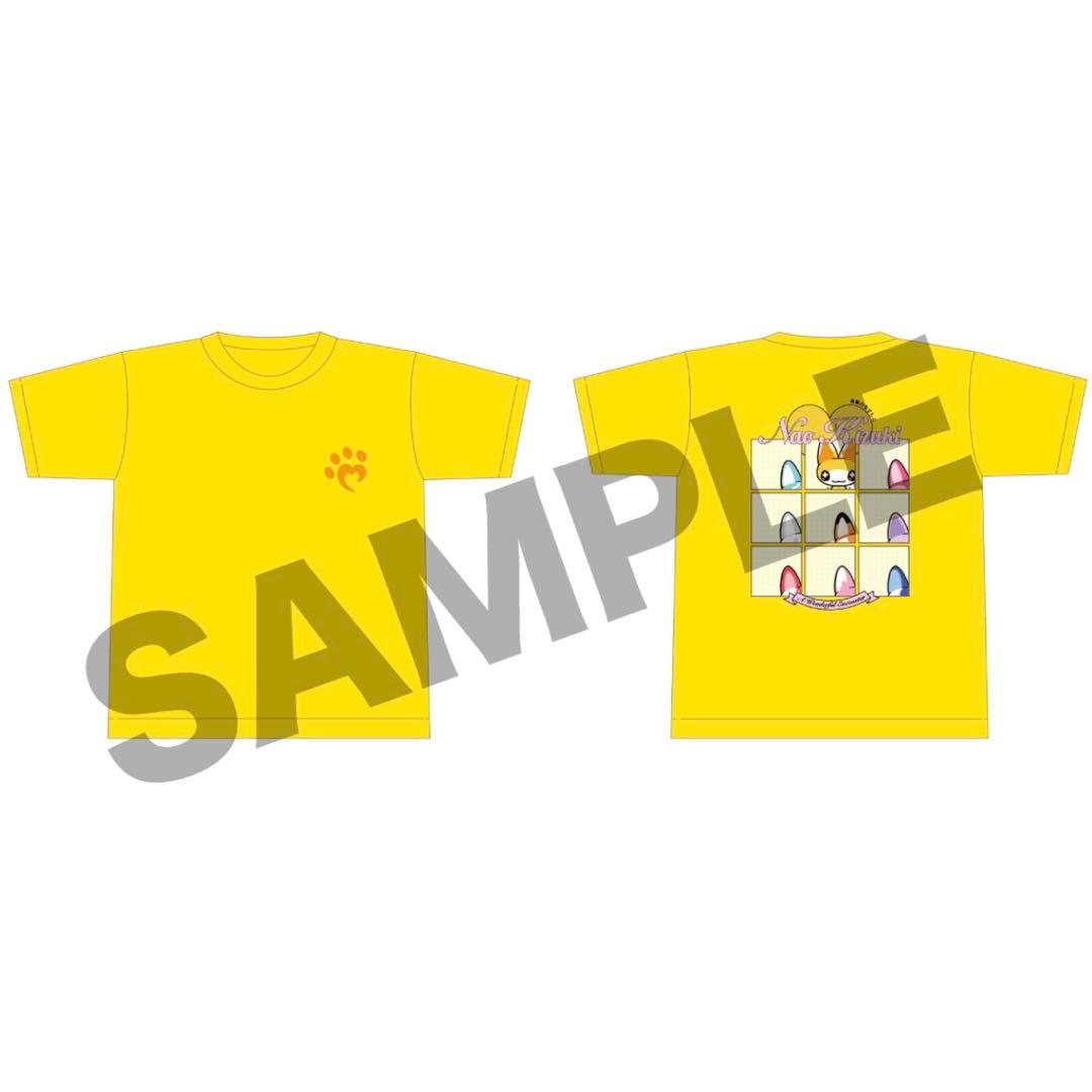 【値下げ】‼️高嶺のなでしこ　城月菜央　サイン入り メンカラTシャツ　XL