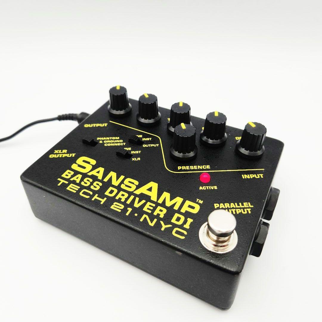 TECH 21 NYC SANSAMP BASS D DI エフェクタ
