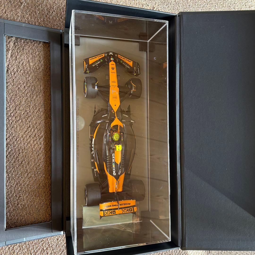 F1ミニカー 2024年マイアミGP ノリス　初勝利