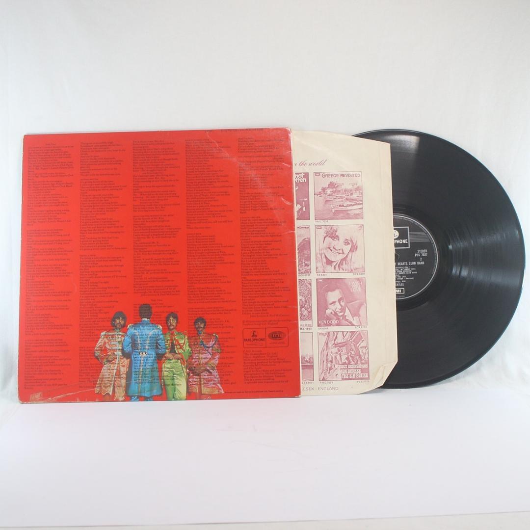 英LP The Beatles Sgt. Pepper's UKオリジ 1st