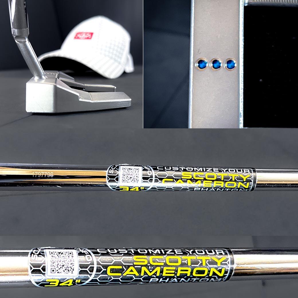 SCOTTY CAMERON 24PHANTOM 5.5 カスタムカラー 34㌅