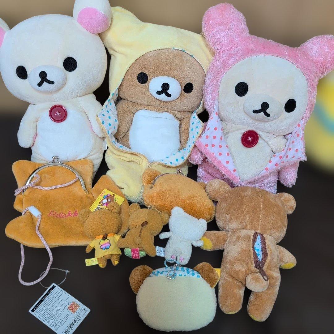 リラックマ・コリラックマ • キイロイトリぬいぐるみ まとめ売り
