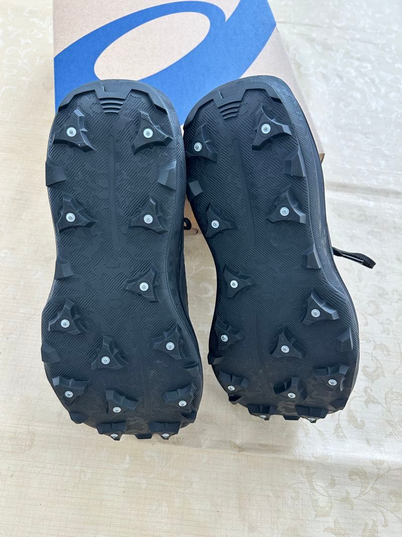 雪上　スパイク付　アシックス　FUJISETSU MAX GTX 27.5cm
