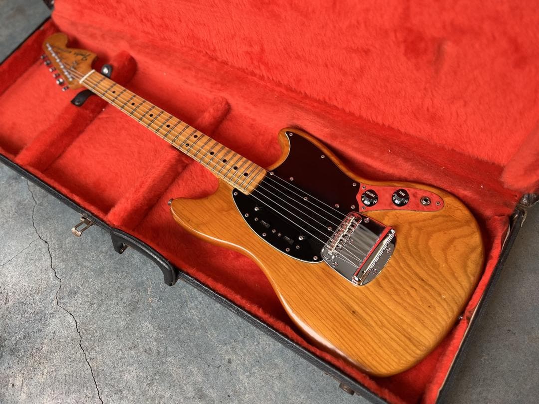Fender USA Mustang 1977 - ナチュラル