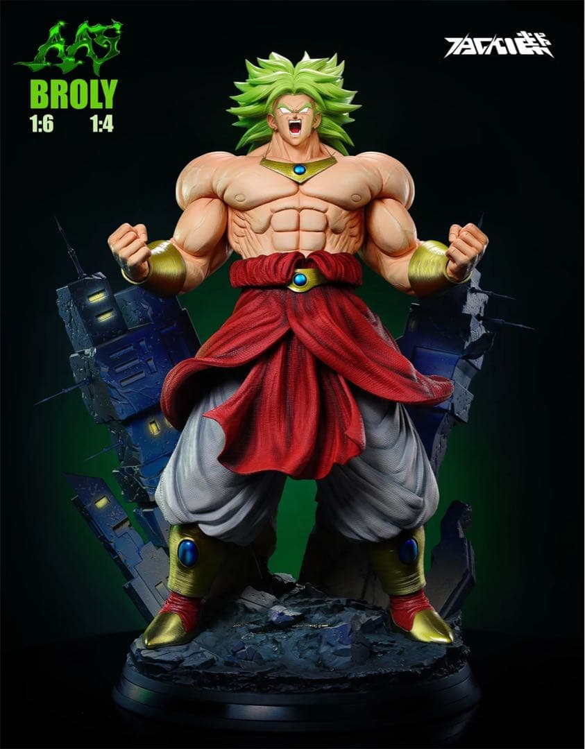 ☆超ブロリー 1/4 (1/6)フィギュア ガレージキット ドラゴンボール