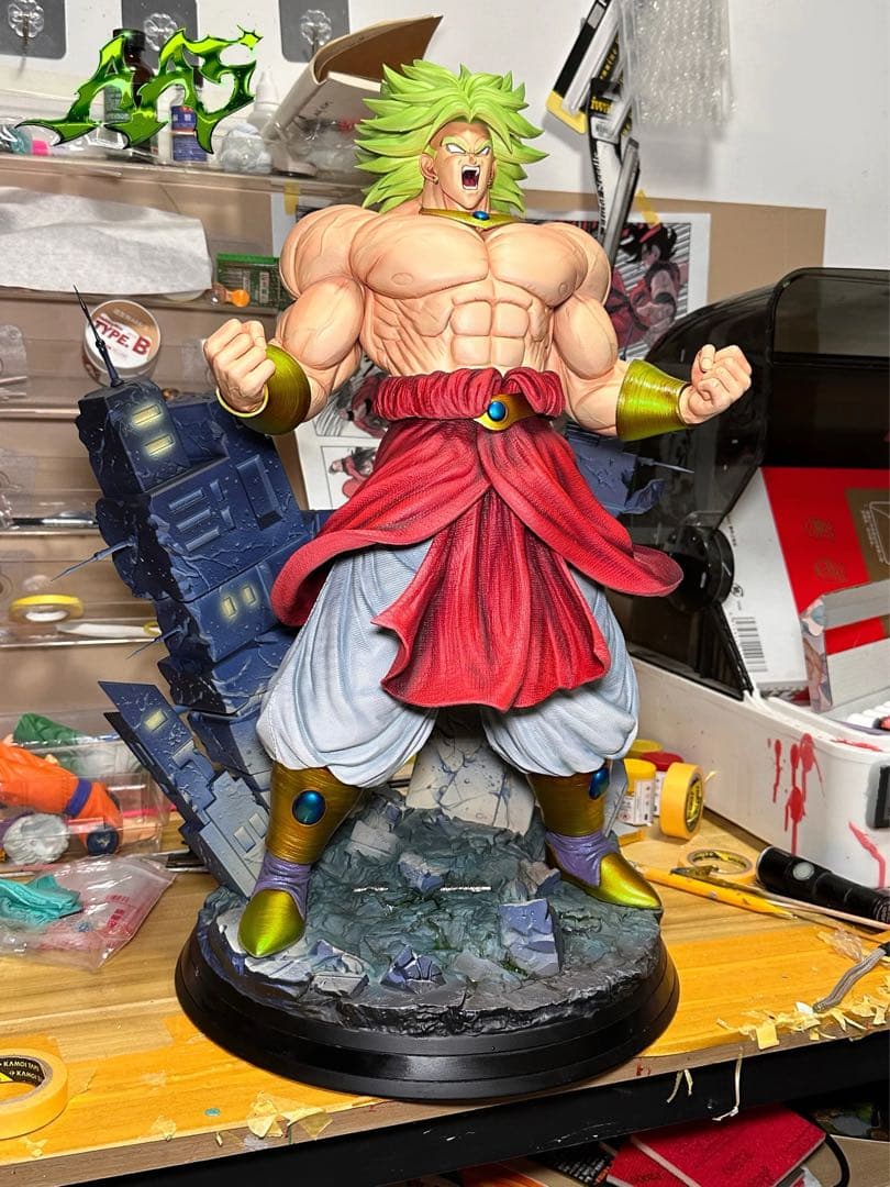 ☆超ブロリー 1/4 (1/6)フィギュア ガレージキット ドラゴンボール
