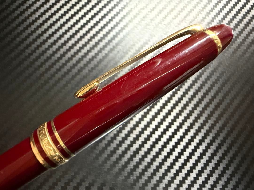 美品 モンブラン マイスターシュテュック 165 ペンシル 0.7mm ボルドー