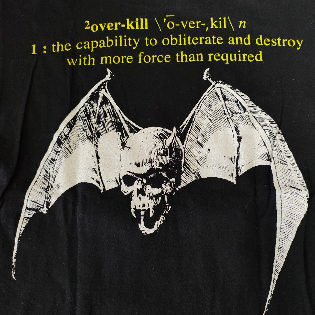 OVER KILL “FEEL THE FIRE” Tシャツ Mサイズ