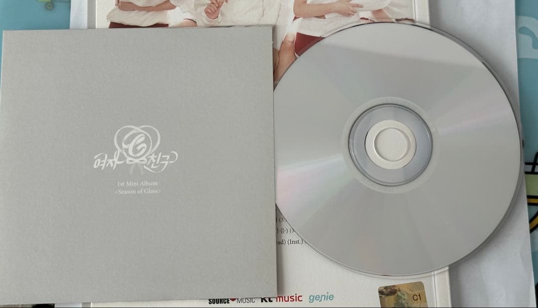 アイドル GFRIEND 1st Mini Album 'Season of Glass'