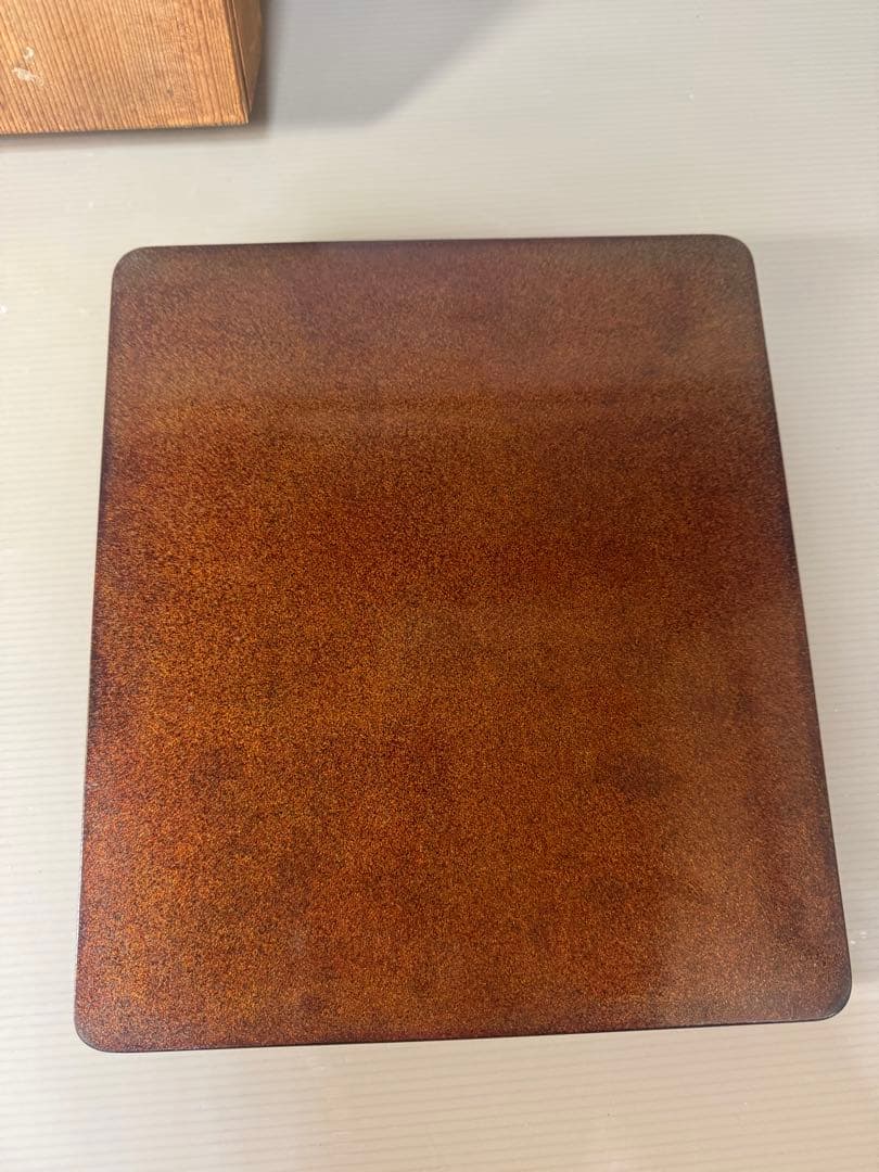 2365 草花蒔絵 硯箱 平安楊光堂作　書道具