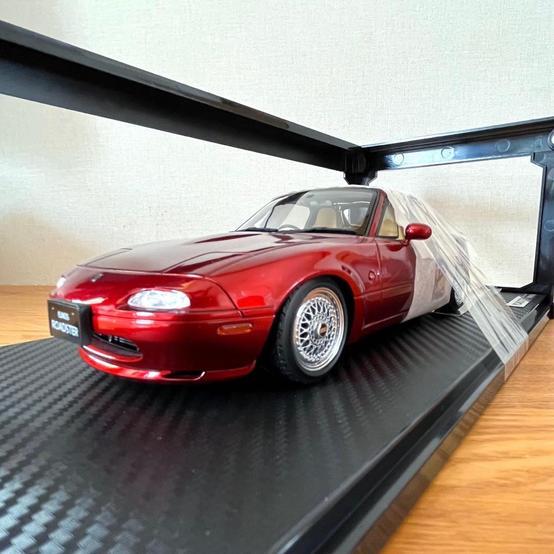 【美品】 イグニッションモデル 1/18 ユーノスロードスター（NA）