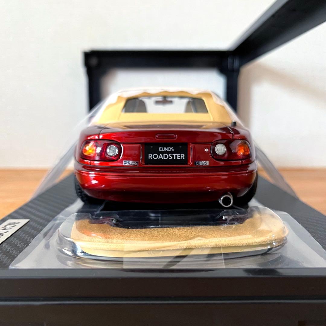【美品】 イグニッションモデル 1/18 ユーノスロードスター（NA）