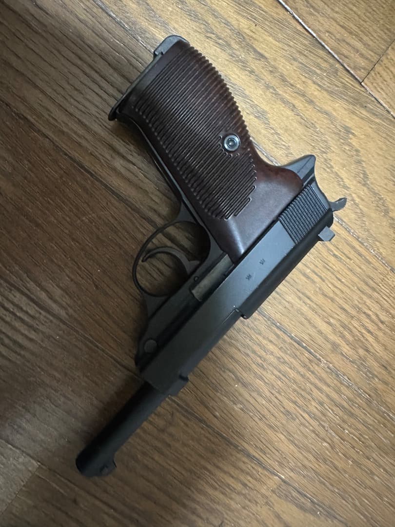 マルゼン　ワルサーP38 ブラック　ガスブローバック