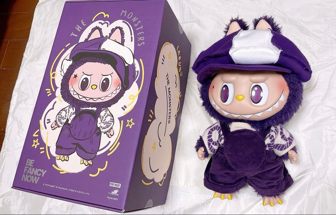 ぬいぐるみ LABUBU PRONOUNCE BE FANCY NOW popmart