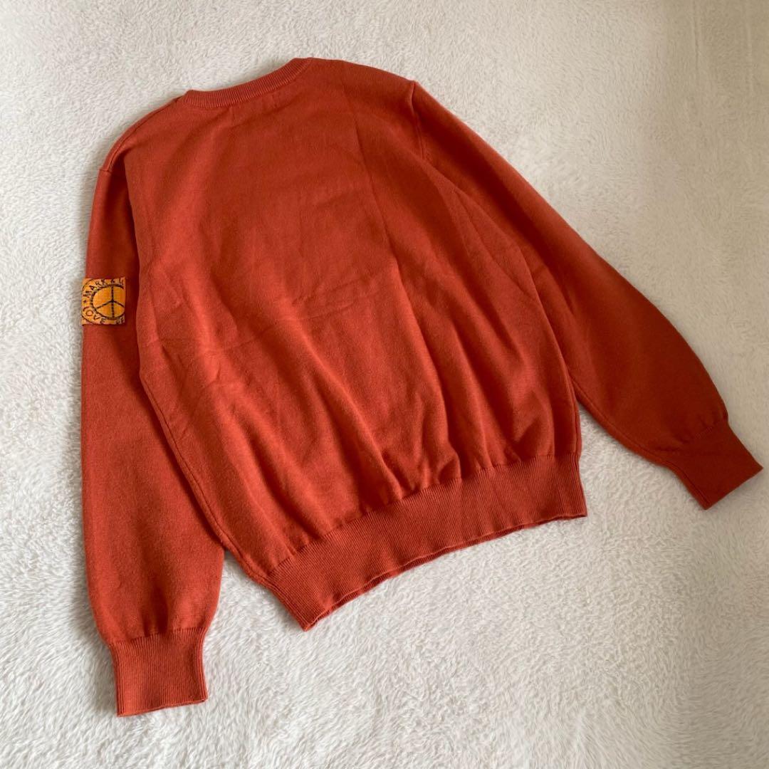 【美品】MARK & LONA ゴルフウェア　ニット　刺繍ロゴM-L