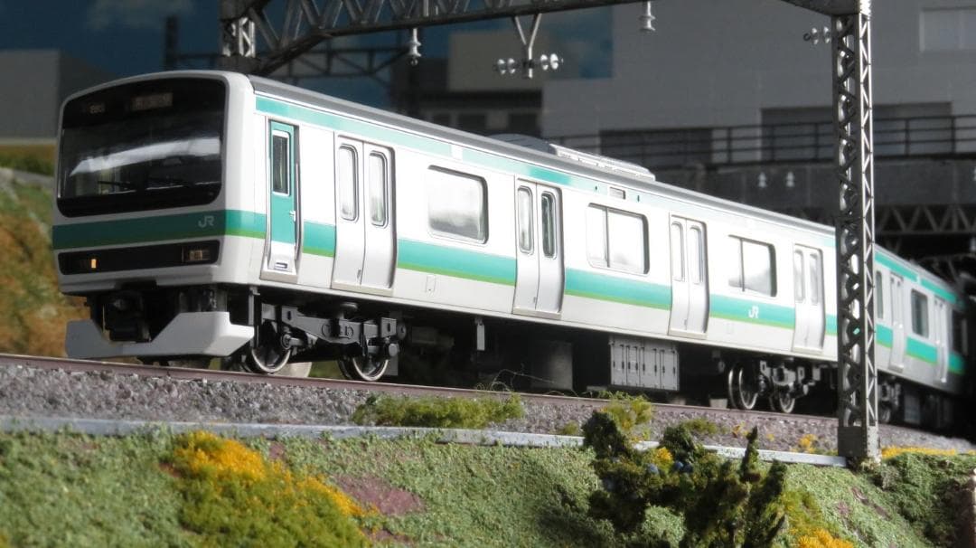 TOMIX-HO E231系 常磐線 7両(USED)室内灯無し
