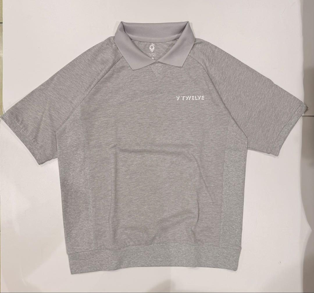 【新品】ヴィトゥエルヴ　ゴルフ　ポロ　シャツ　グレー　L