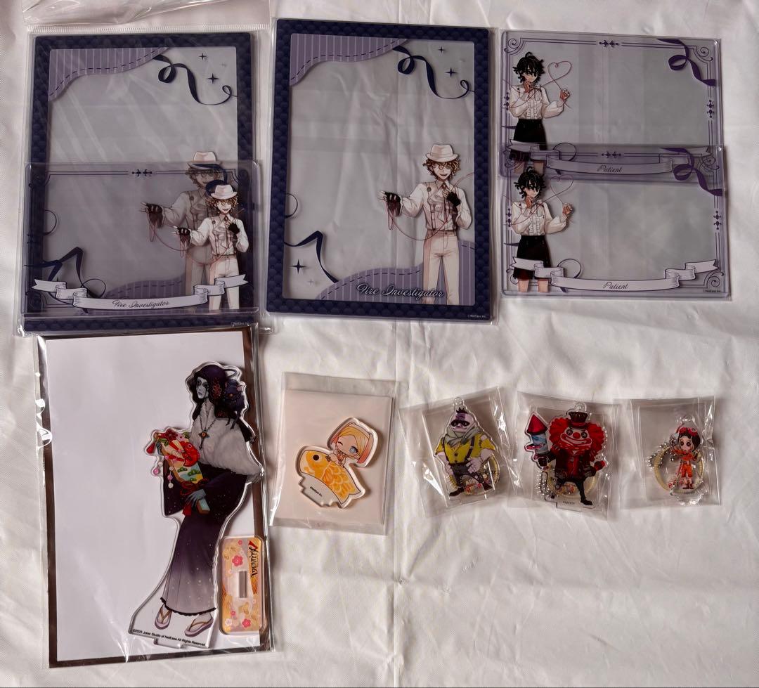 第五人格 缶バッジ アクスタ アクリルカード トレカ ミニアクスタ まとめ売り