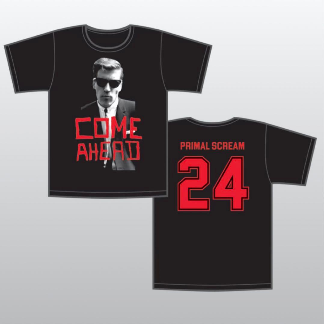 Primal Scream 公式 Come Ahead Tシャツ　L