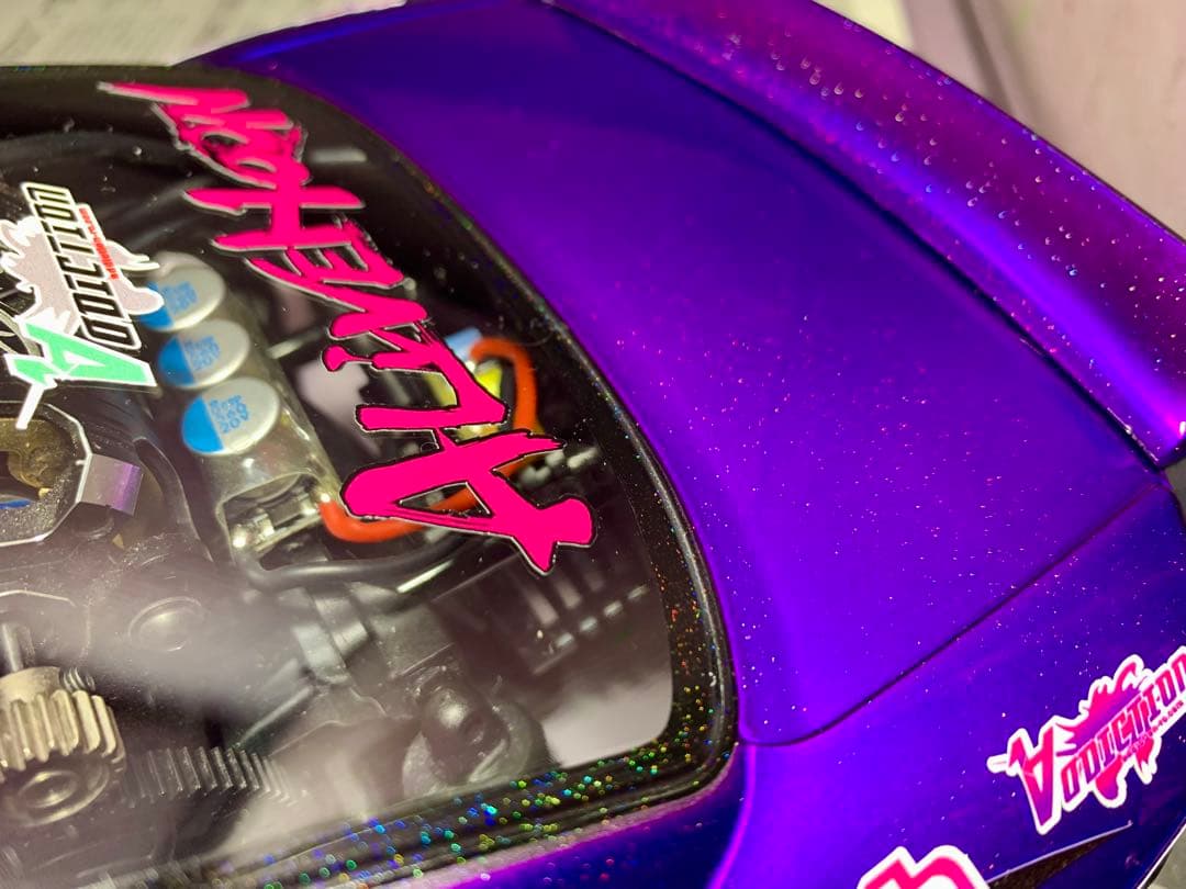 アディクション　アライブフーン　シルビア　限定ボディ キャンディーラメ塗装品