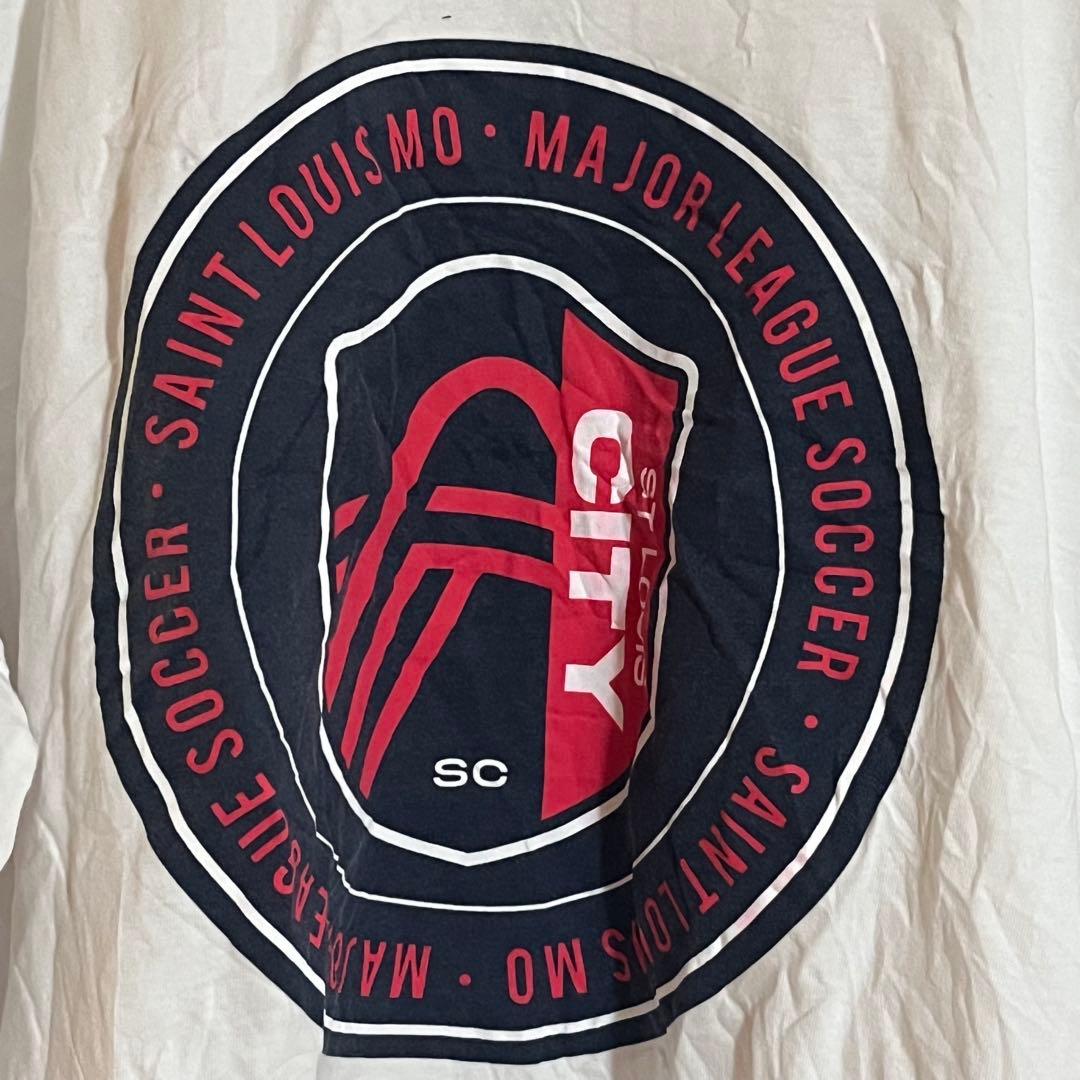 Mitchell & Ness 【S】サッカー ロゴ 長袖Tシャツ