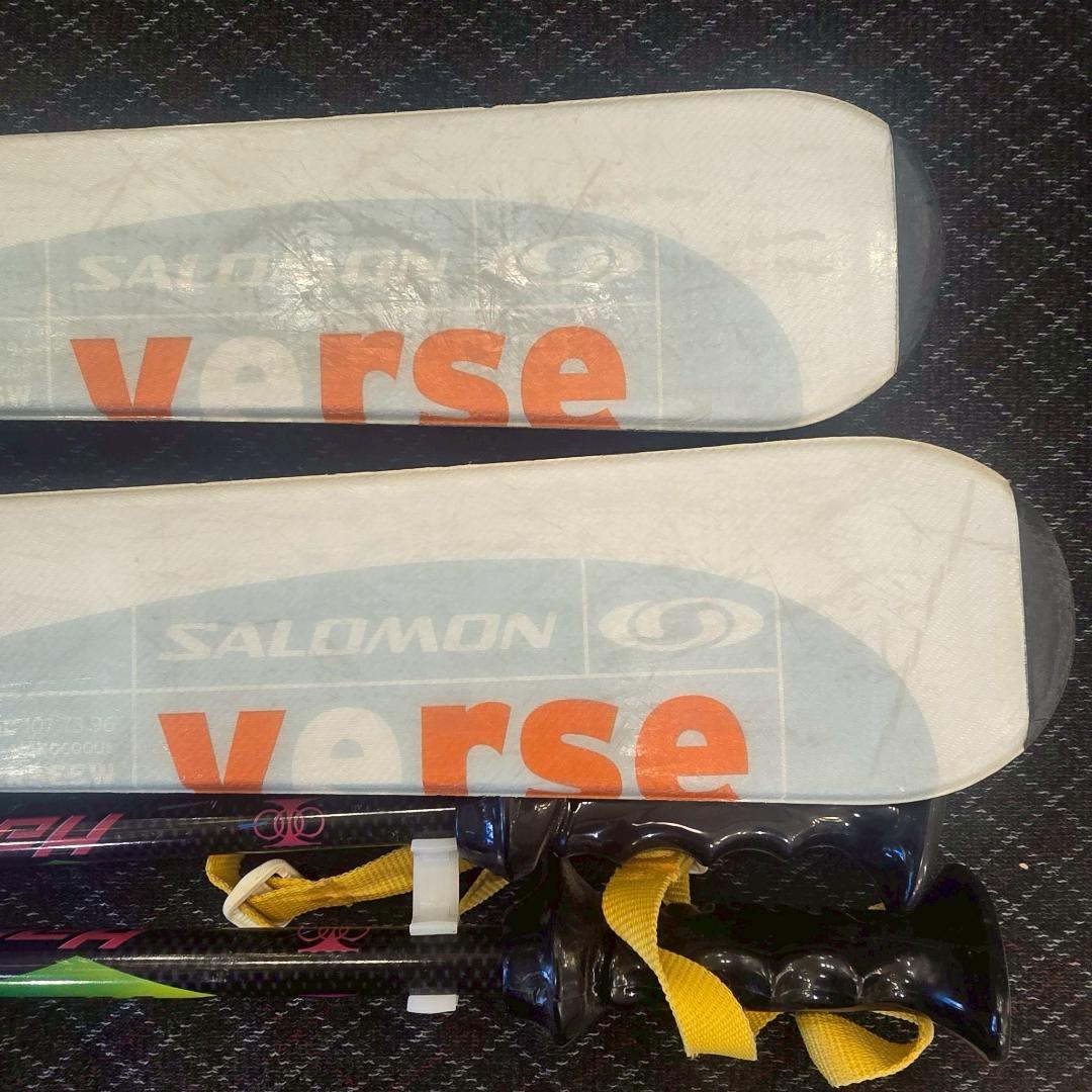 i+【5点セット】 SALOMON VERSE5W スキー板 140cm