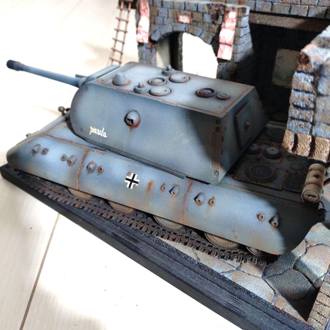 〚塗装完成品〛ドラゴンモデル　 1/35 ドイツ　E100重戦車