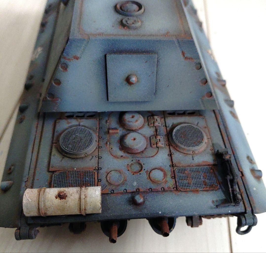 〚塗装完成品〛ドラゴンモデル　 1/35 ドイツ　E100重戦車