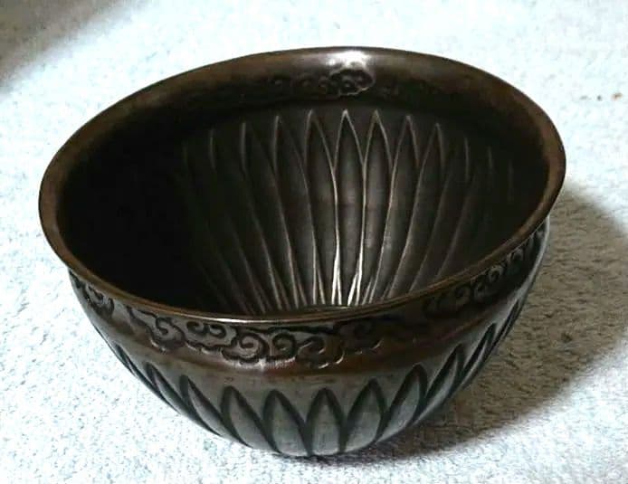 茶道具 菊割建水