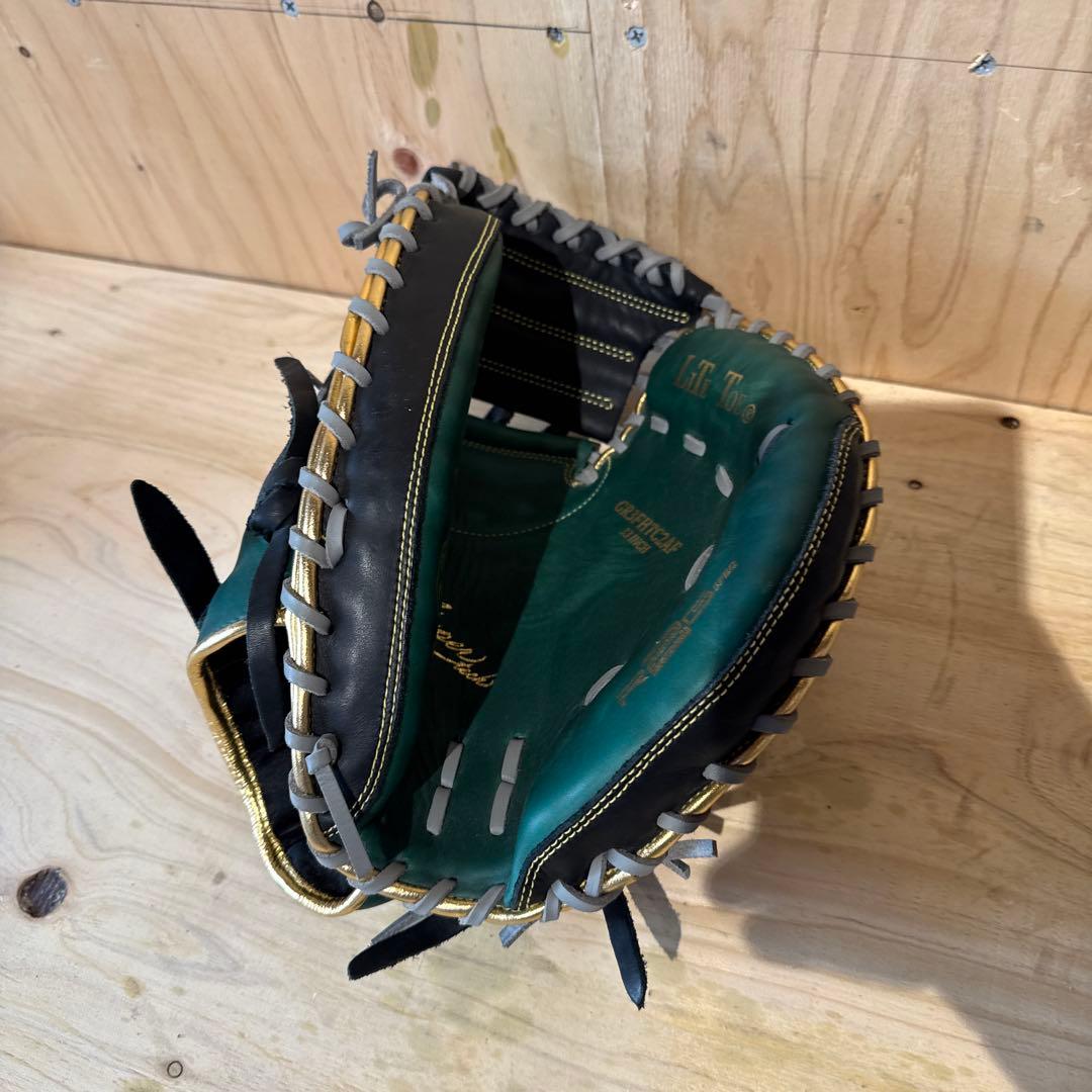 Rawlings キャッチャーミット 緑/黒