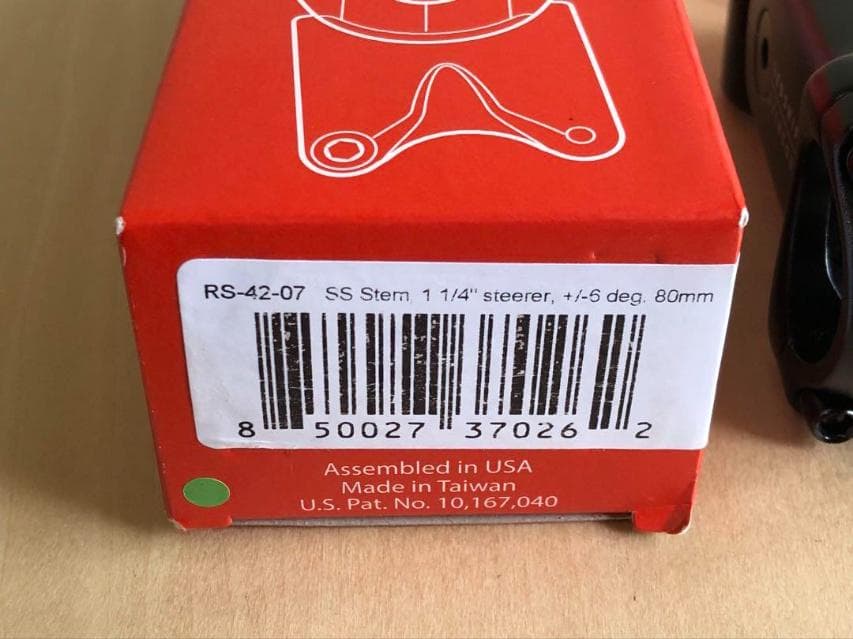 パーツ Redshift Shockstop Suspension Stem 80mm