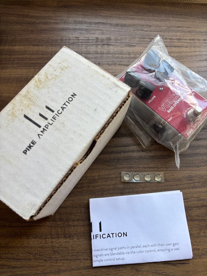 ベース Pike Amplification VULCAN BASS OVERDRIVE