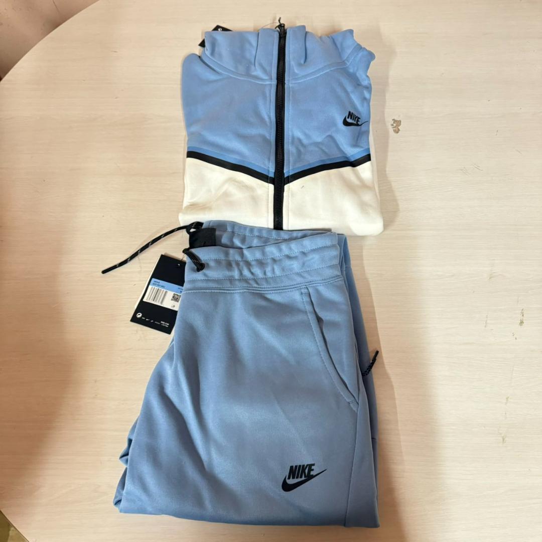 Nike ジャージ上下セット 青/白**L**