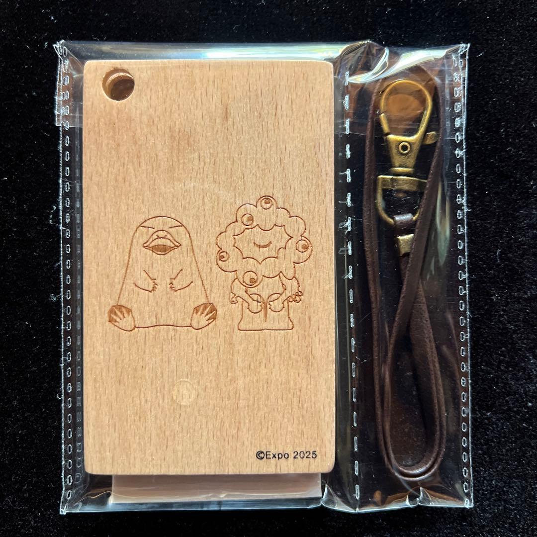 【終売】万博会場限定⭐︎ICOCA ミャクミャク イコちゃん 木製パスケースセット