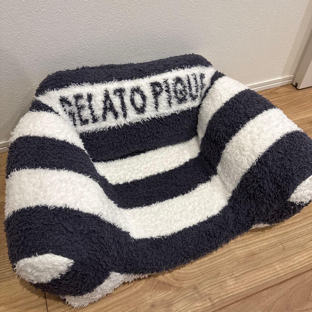 GELATO PIQUE ストライプ犬用ベッド