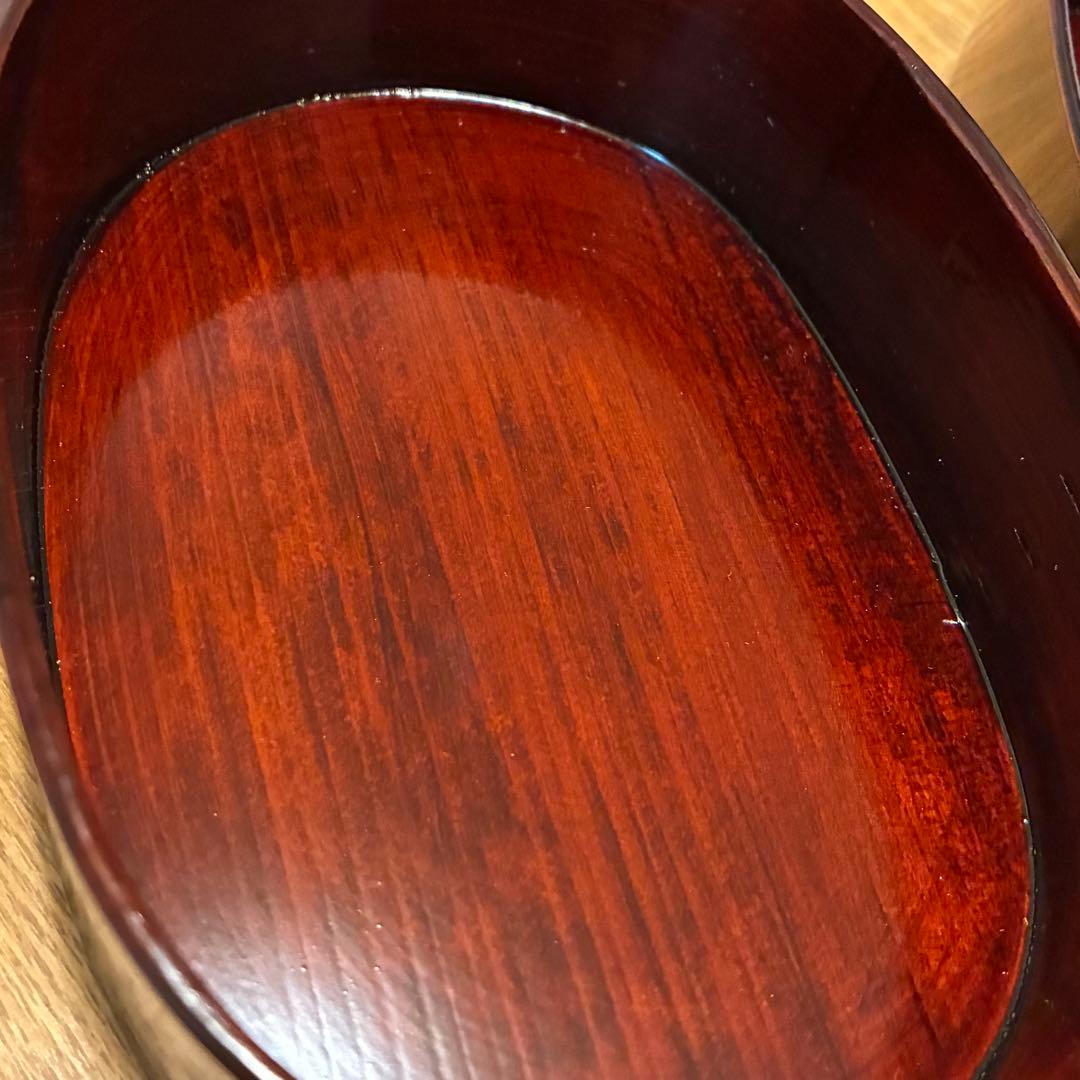 大人気⭐︎【新品】井川メンパ 望月 栄一作 静岡県指定郷土工芸品 楕円形 小判型