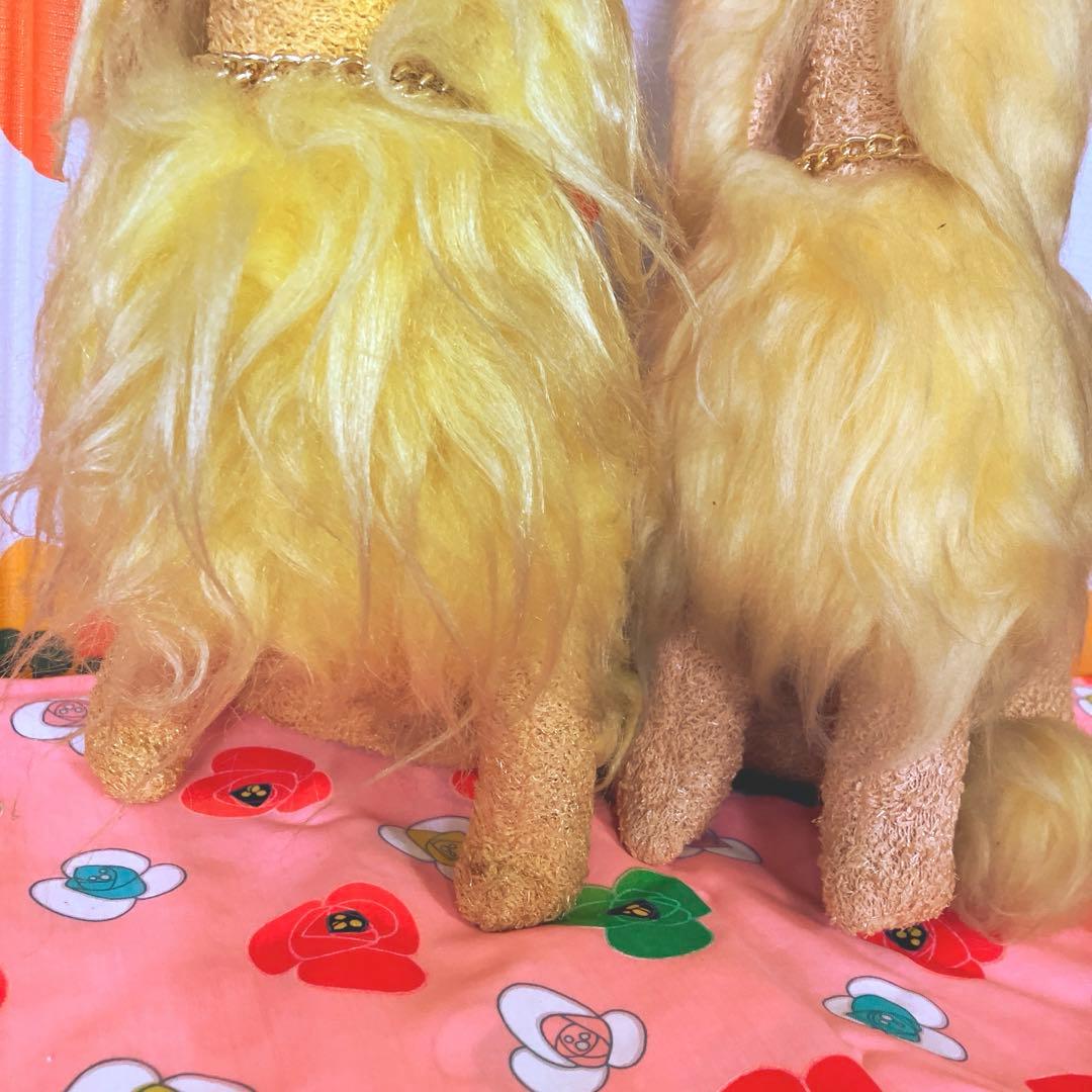 昭和レトロ 激レア お手入れワンちゃん プードル2匹 宇山あゆみ シール動物