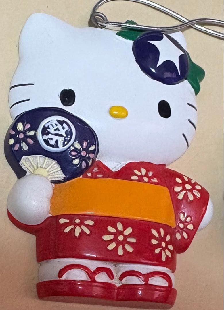 ハローキティ　キティ　キーホルダー　祭り　1998年製　2001年製　希少品