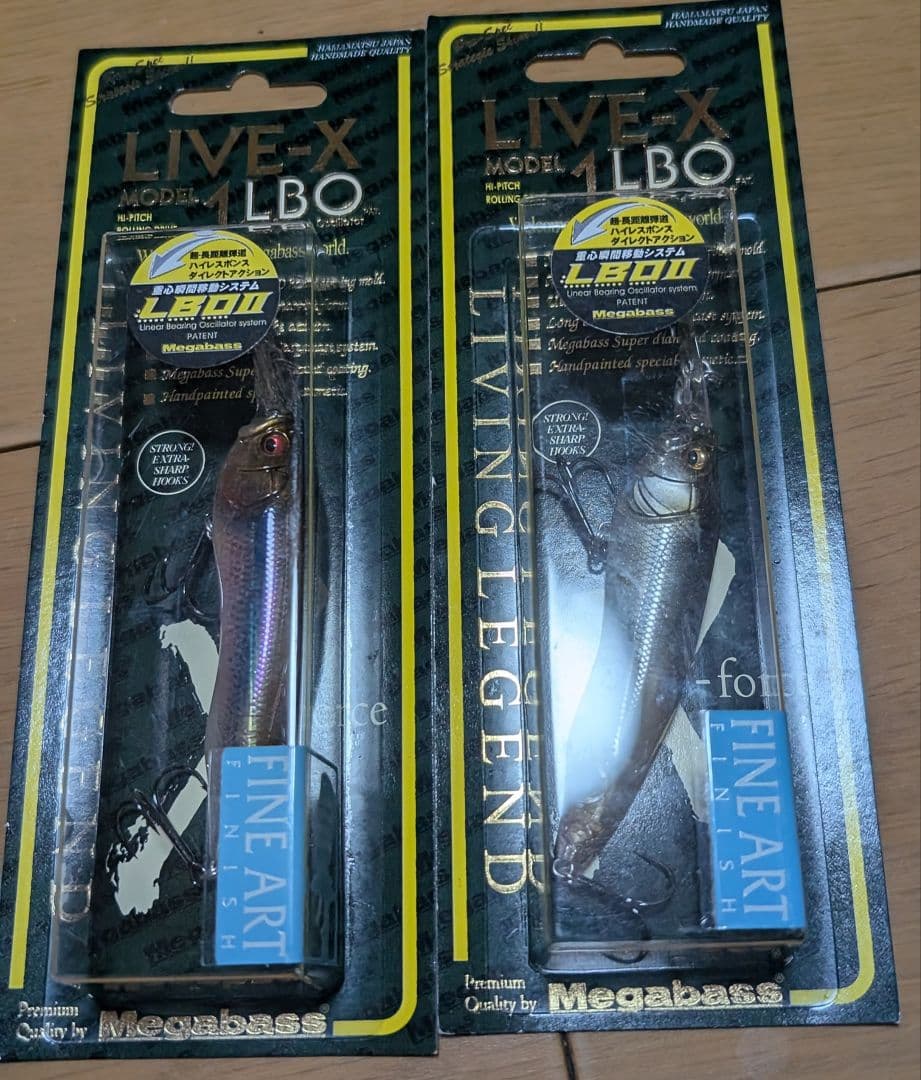 メガバス　ハスレイバー　ライブX 1LBO　新品　5個セット