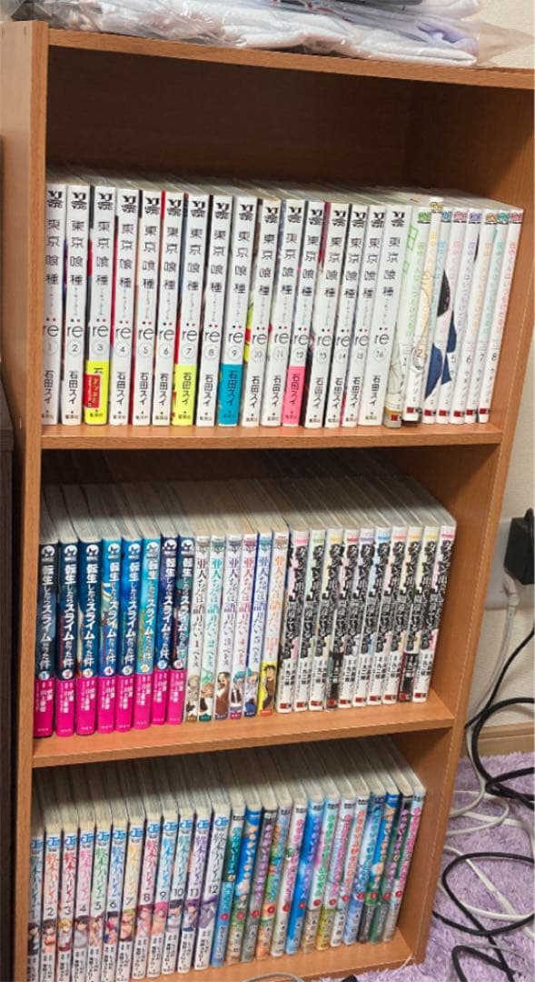 漫画ゲーム　1枚目今の本棚
