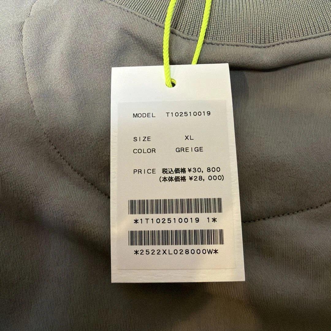 TFW49 ジップシャツ　カーキ　XL